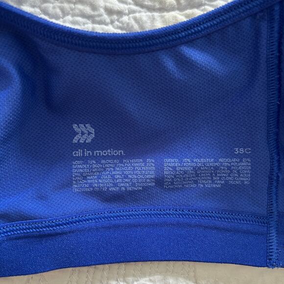 Lot of 3 All in Motion Front Zip Sports Bras 38C Pre-owned - Picture 11 of 14